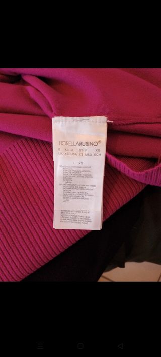 Maglione rosa Fiorella Rubino
