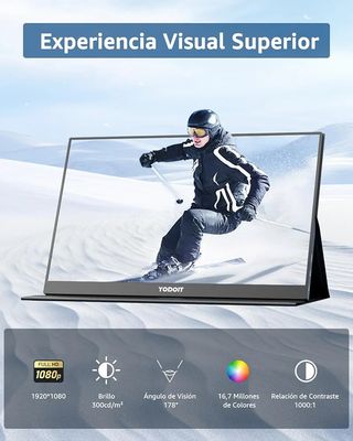 Monitor portatile Yodoit da 15,6" - HDR