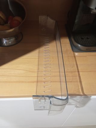 Estante nevera transparente