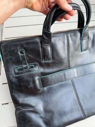 Maletín Piel Piquadro Negro
