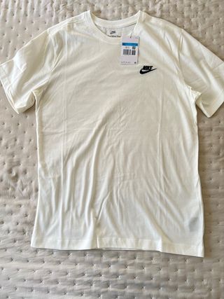 Camiseta Nike blanca talla S