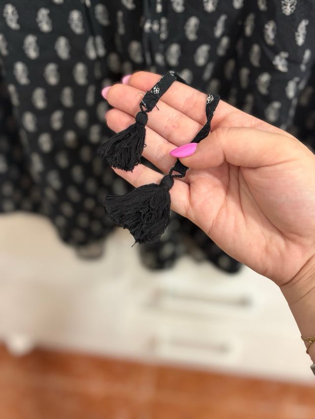 Shorts estampados - negros y blancos