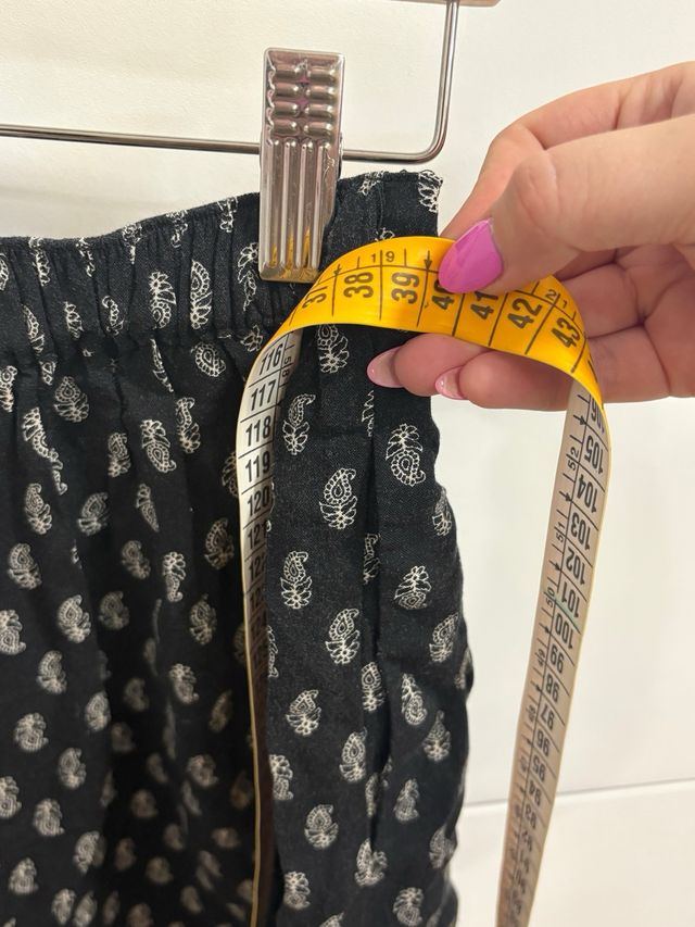 Shorts estampados - negros y blancos