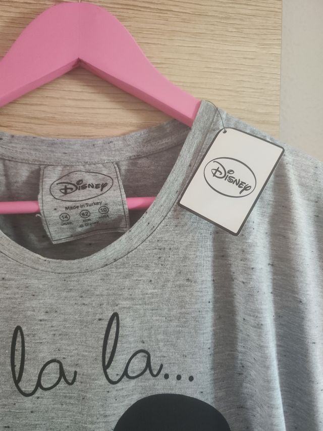 Camiseta Mickey Mouse Disney Gris