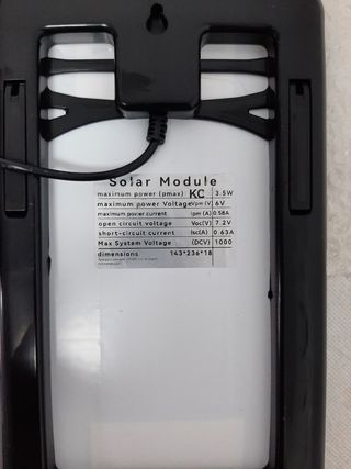 Panel solar USB 5V