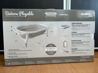 Bañera Bebé Plegable Asalvo