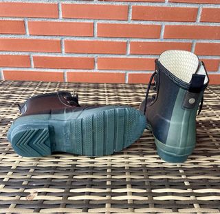 Botas Hunter negras y verdes unisex