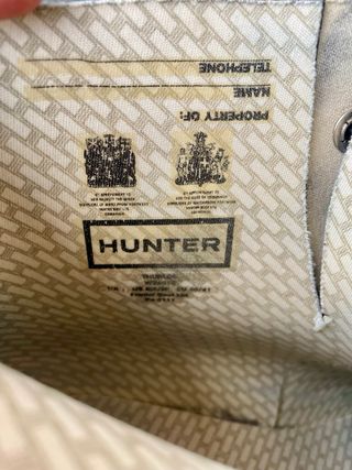 Botas Hunter negras y verdes unisex