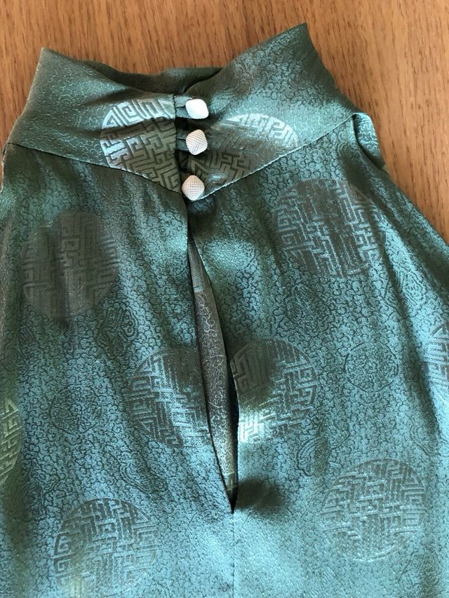 Top verde champagne T.XS