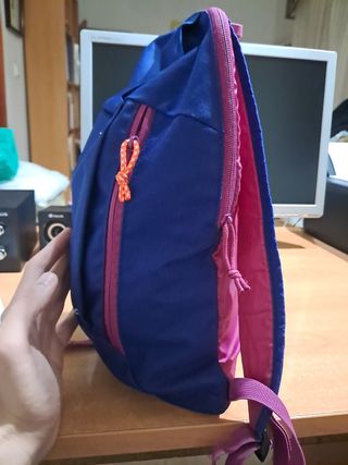 Mochila Quechua Arpenaz 10 rosa-morada