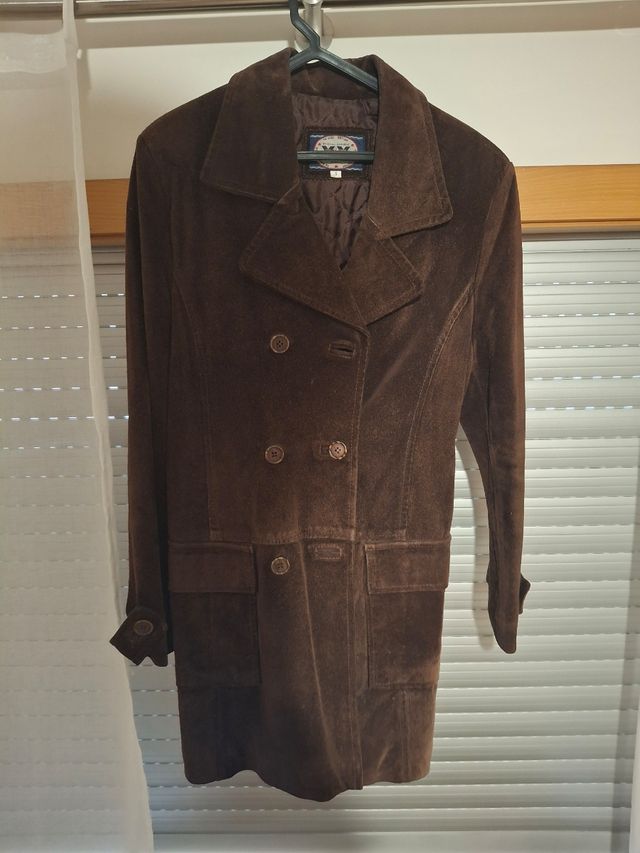 Casaco castanho senhora