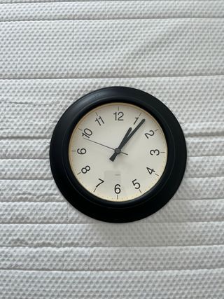 Reloj de pared - Negro