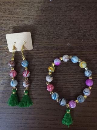 Set gioielli multicolor