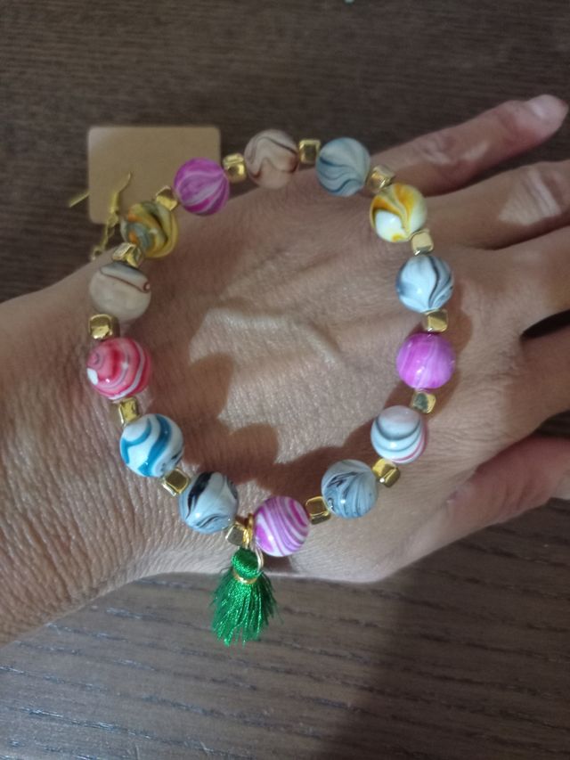 Set gioielli multicolor