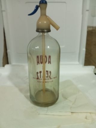 Sifón Agua de Seltz antiguo