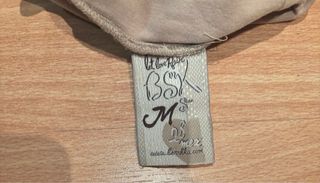 Jersey cuello alto beige