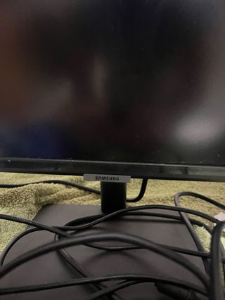 Monitor Samsung - Pantalla negra 27PULGADAS