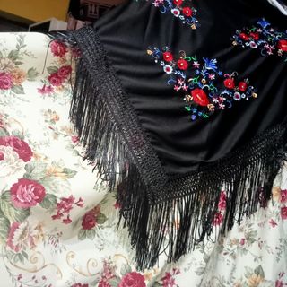 Traje baturra,precio solo falda 1 mt x2.77vuelo