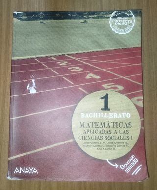 Matemáticas aplicadas a las Ciencias Sociales I.