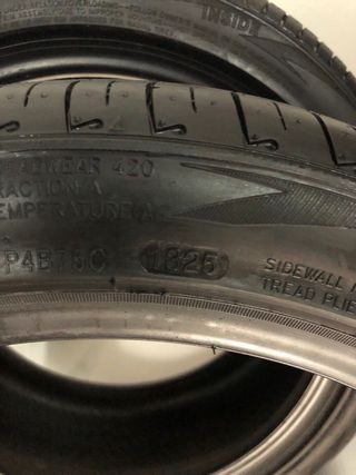 Neumáticos 195/45 R16 con muy poco uso.