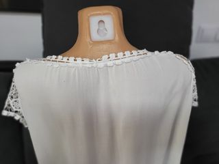 Preciosa blusa blanca verano 