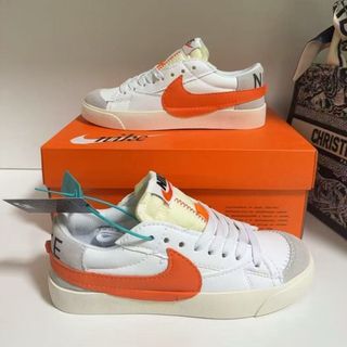 Nike Court Vision Scarpe - Arancio Bianco