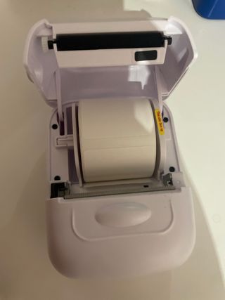 Mini impresora etiquetas - Blanca