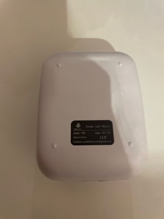 Mini impresora etiquetas - Blanca