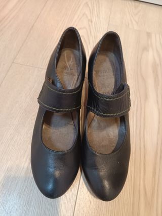 Zapatos Wonders mujer - Piel negra nº39