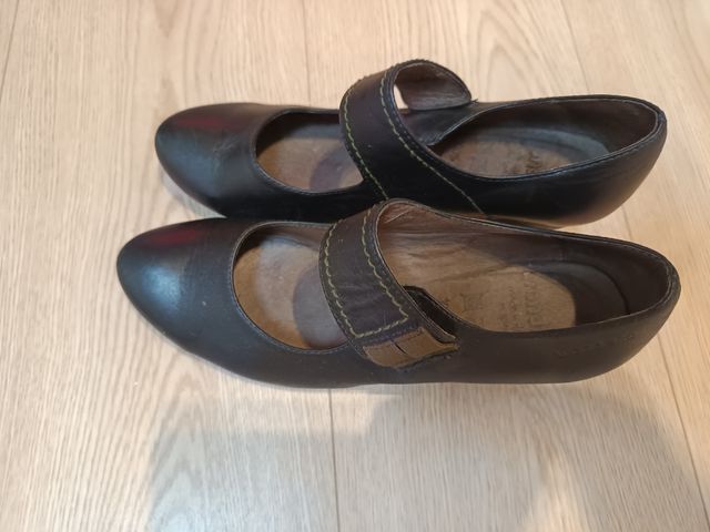 Zapatos Wonders mujer - Piel negra nº39