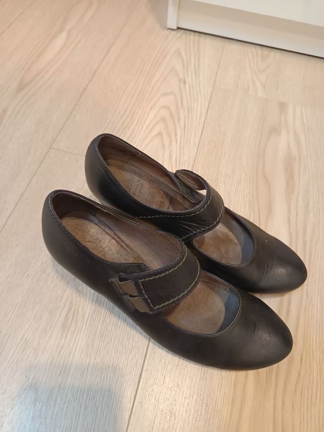 Zapatos Wonders mujer - Piel negra nº39