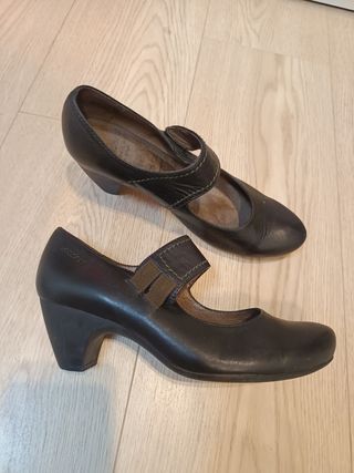 Zapatos Wonders mujer - Piel negra nº39