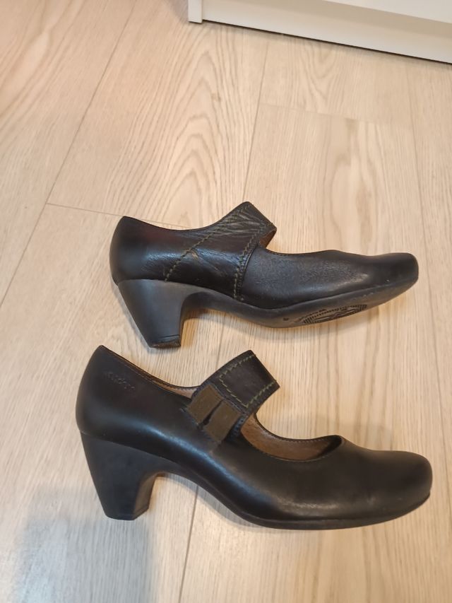 Zapatos Wonders mujer - Piel negra nº39