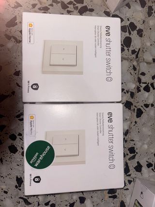 2 eve Shutter Switch Inteligentes