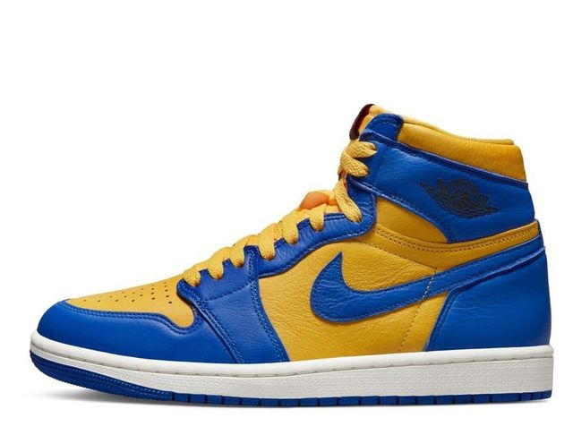 Air Jordan 1 Retro High OG Azul-Amarillo