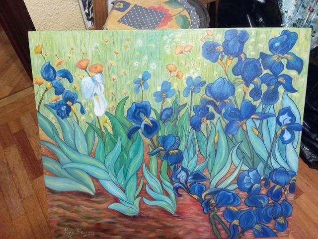 Cuadro Irises
