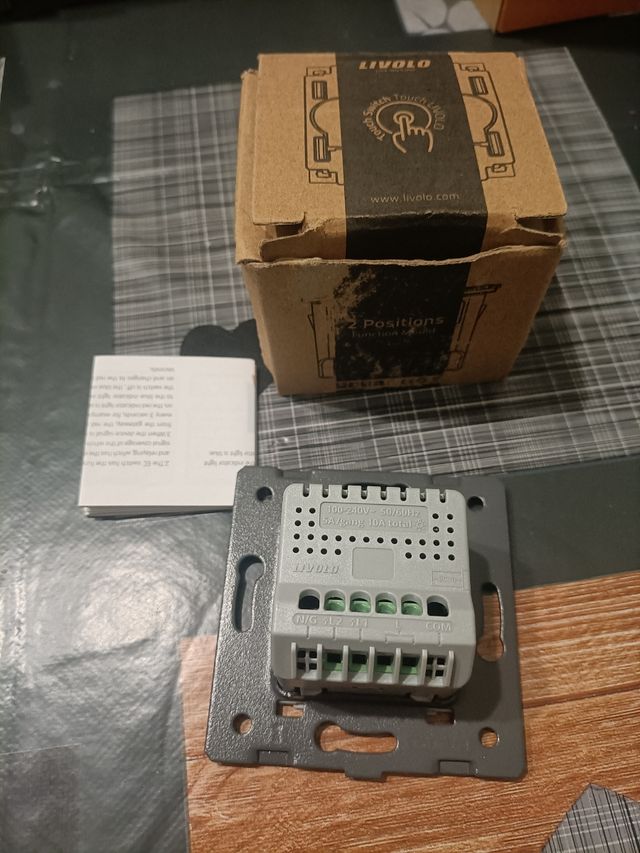 Interruptor LIVOLO 2 posiciones