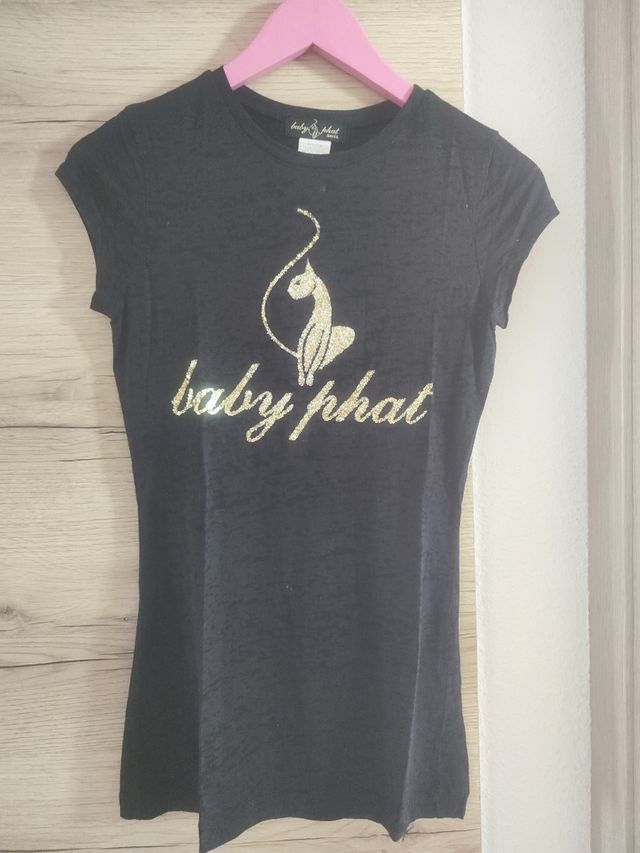 Camiseta Baby Phat gris