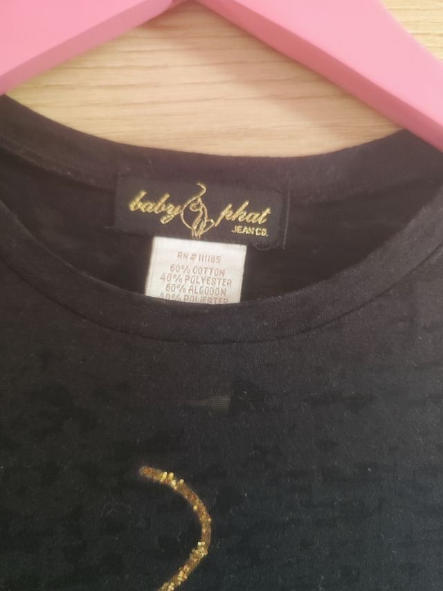 Camiseta Baby Phat gris