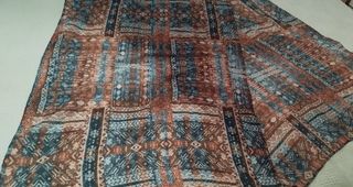Pañuelo boho estampado 62x190cm