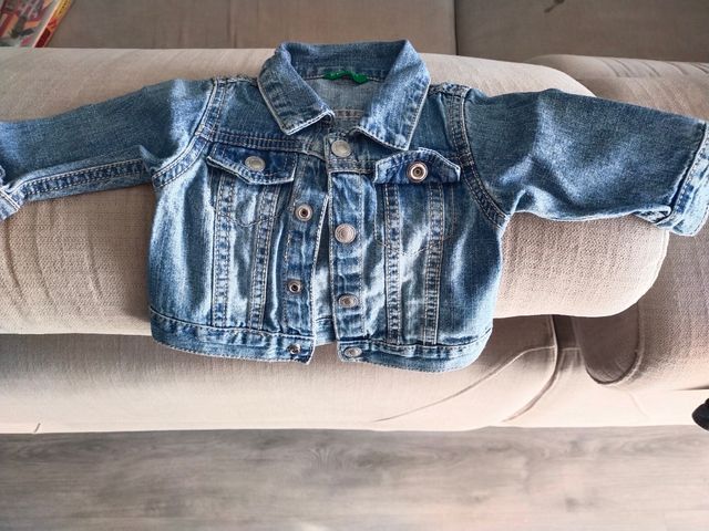 Cazadora vaquera bebé Benetton