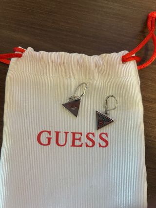Pendientes Guess Plata