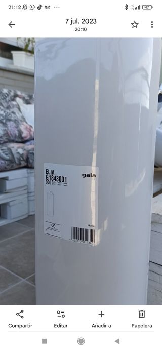 Lavabo porcelana blanco + grifo monomando