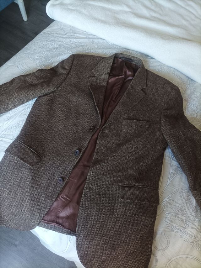 Americana Cortefiel marrón - Talla L