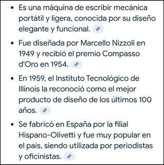 Olivetti Pluma 22 - Máquina de escribir