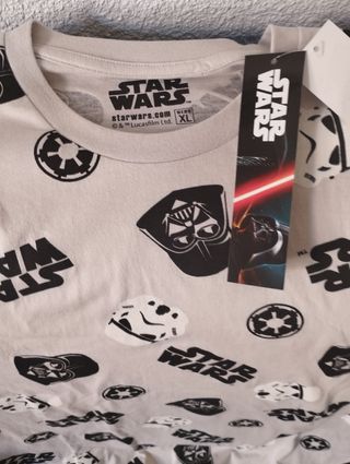 Camiseta Star Wars XL beige