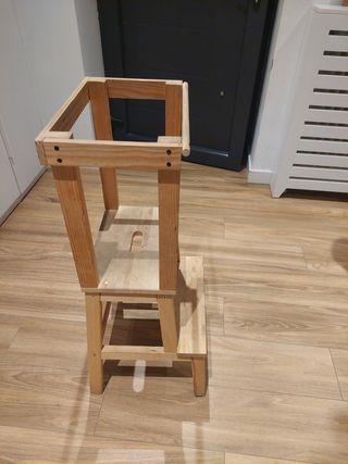 Torre aprendizaje infantil madera