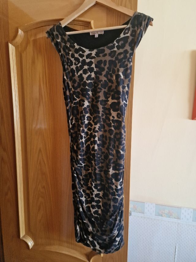 Vestido leopardo - Talla L