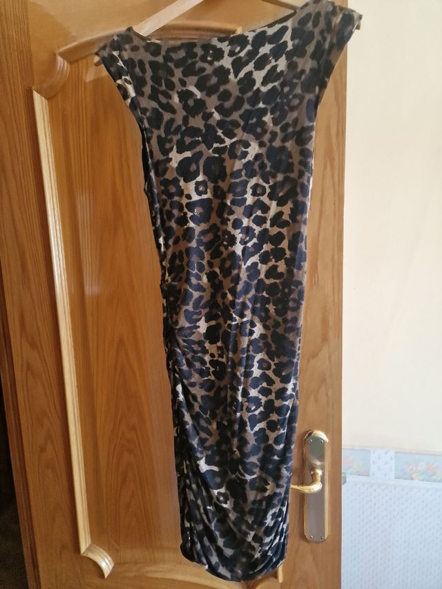 Vestido leopardo - Talla L
