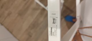 Caballetes Ikea Lerberg blancos